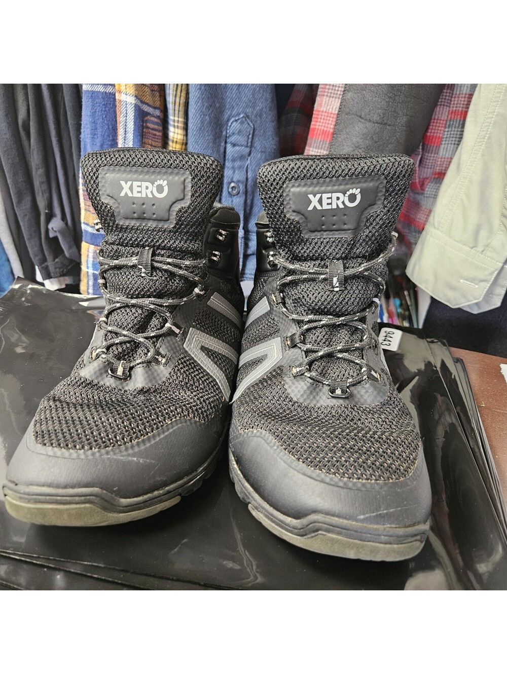 Mens Xero Shoes Xcursion Fusion Black Waterproof Hiking Boots Sneakers 11.5